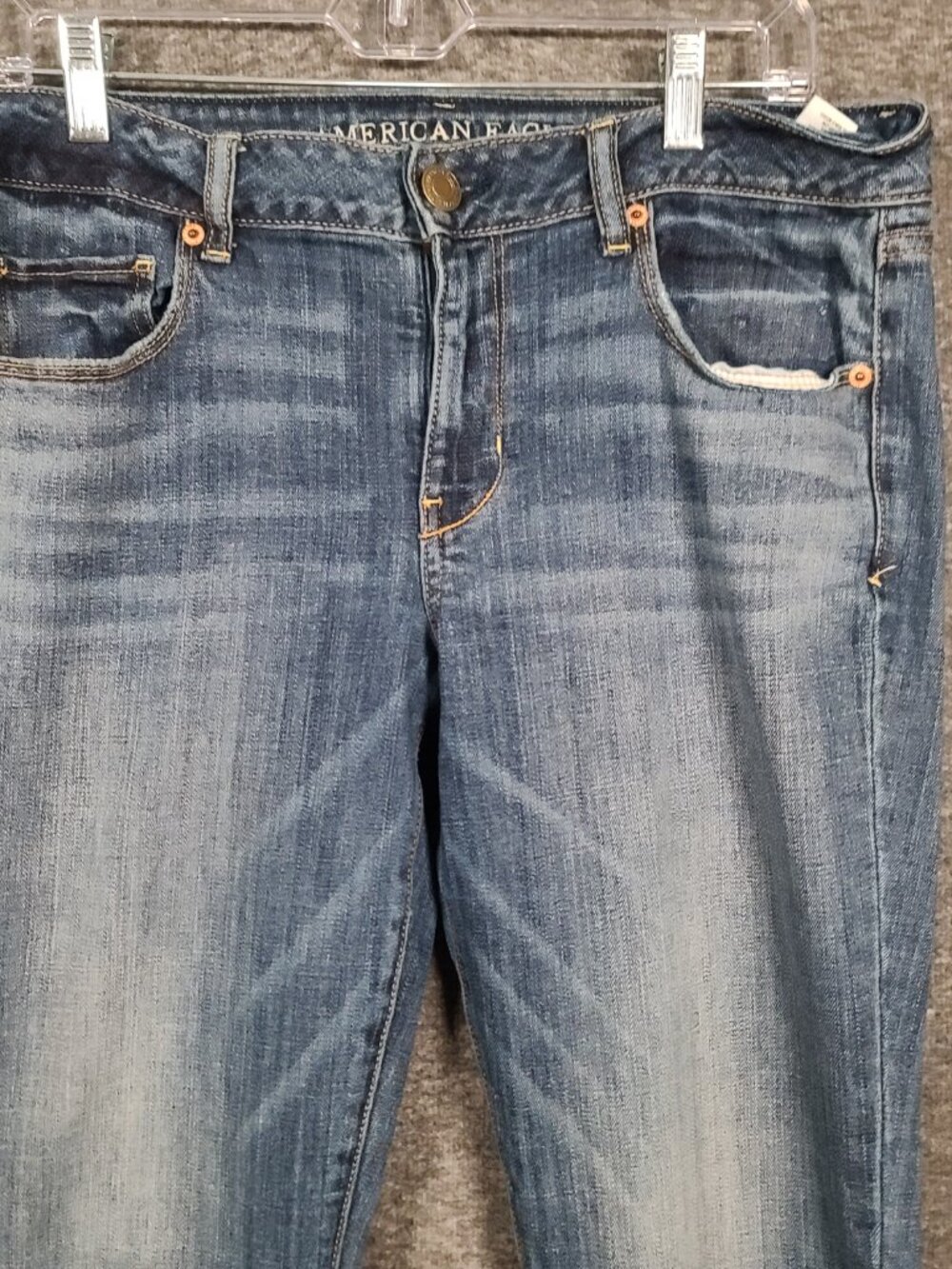 American Eagle Outfitters Women’s Size 12 Skinny Stretch Regular Jeans - Picture 3 of 14